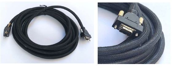 Cabo de dados LVDS Preto - 6m
