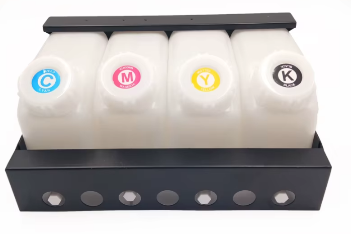 Conjunto 4 Bulk 1,5L CMYK com Suporte - transparente