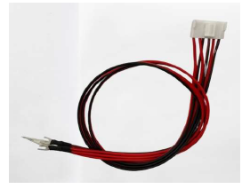 Cabo de alimenta#U00e7ao placa mae 24V  42V - 6 vias 40cm - Senyang